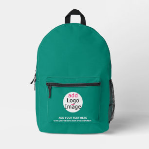Emerald Green Beruflich Business Brand Custom Bedruckter Rucksack