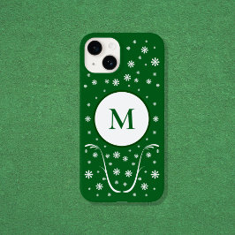 Emerald Green Blume Power Monogram Phone Case