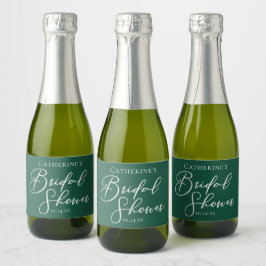 Emerald Green Brautparty Personalisiert