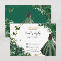 Emerald Green Butterfells Prinzessin Quinceañera