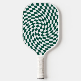 Emerald Green Collection Karo überprüft Pickleball Schläger
