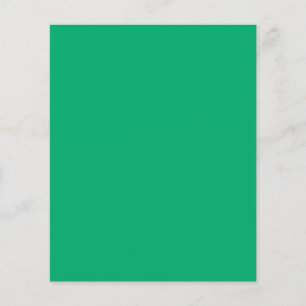 Emerald Green Custom Flyer