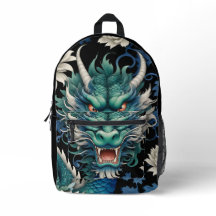 Emerald Green Dragon Imprimer Couper Sac À Coudre