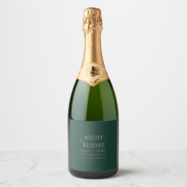 Emerald Green Elegante The Night Before Wedding