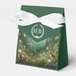 Emerald Green Enchanted Forest Wedding Geschenkschachtel
