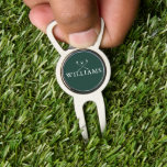 Emerald Green Individuelle Name Golf Clubs Pitchgabel<br><div class="desc">Personalisieren Sie den Namen in klassischer Typografie,  um ein einzigartiges Golfgeschenk zu schaffen und für jeden Golfer zu behalten. Entwickelt von Thisisnotme©</div>