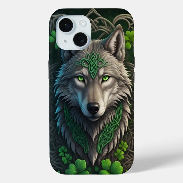 Emerald Green Kleeblatt Hüllen (Rückseite)