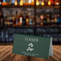 Emerald Green Logo Business offen