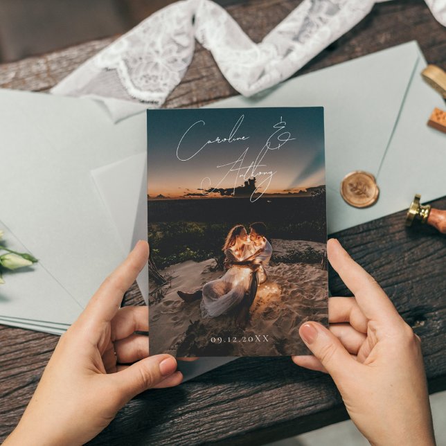 Emerald Green Magical Gold Wedding Einladung (Von Creator hochgeladen)