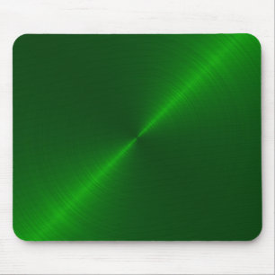 Emerald Green Metallic Looking Mouse Pad Mousepad