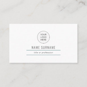 Emerald Green Moderne Carte de visite simple