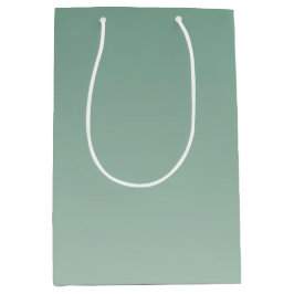 Emerald Green Ombre Mittlere Geschenktüte