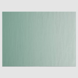 Emerald Green Ombre Seidenpapier