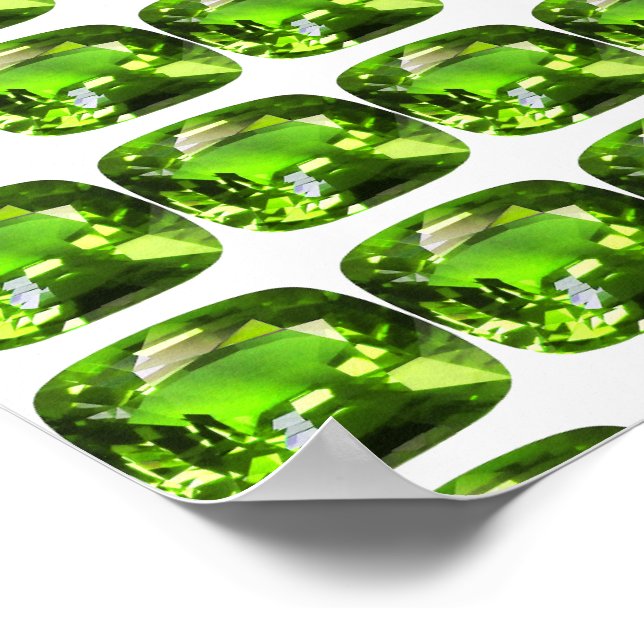 Emerald Green Poster (Ecke)