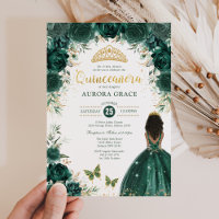 Emerald Green Quinceañera Prinzessin Mis Quince 15