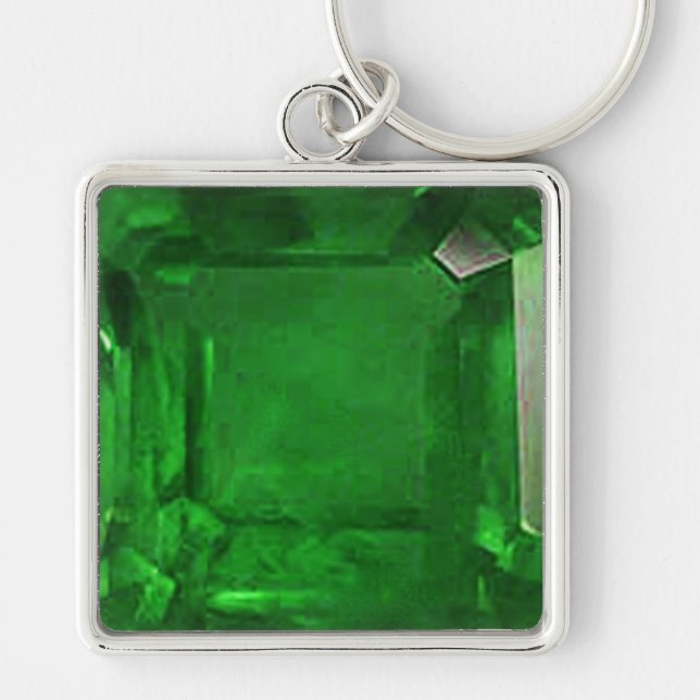 Emerald Green Schlüsselanhänger (Vorne)