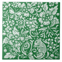 Emerald Green Woodland Garden Mouse Insekt