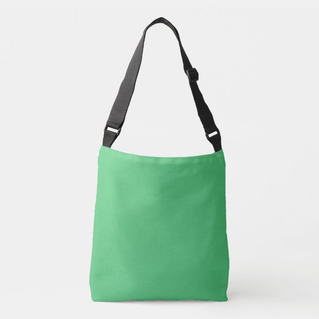 Emerald-Hex-Code 50c878 Tragetaschen Mit Langen Trägern (Vorderseite)