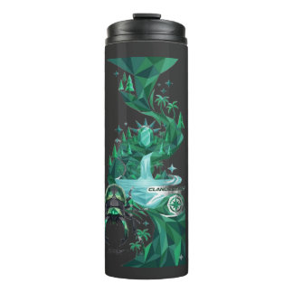 “Emerald Island Beetle – Nature Art  Thermosbecher