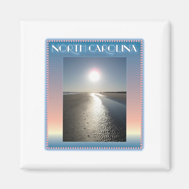 Emerald Isle Beach, NC bei Sunset Magnet (Vorne)