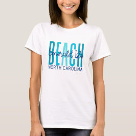 Emerald Isle Beach North Carolina (Ozean) T-Shirt