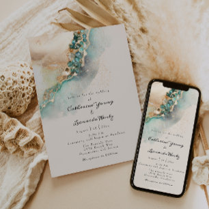 Emerald Isle Wedding Einladung