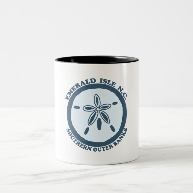 Emerald Isle. Zweifarbige Tasse (Mittel)
