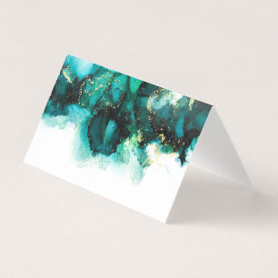 Emerald Jewel Tone Wedding Platzkarte