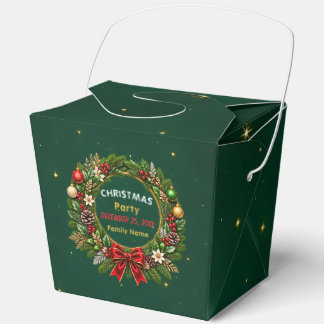 Emerald-Kranz-Weihnachtsfeier  Geschenkschachtel