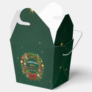 Emerald-Kranz-Weihnachtsfeier  Geschenkschachtel