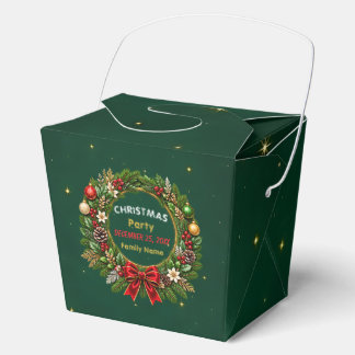 Emerald-Kranz-Weihnachtsfeier  Geschenkschachtel