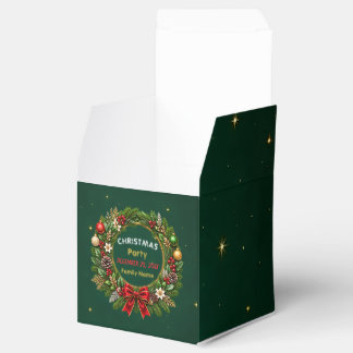 Emerald-Kranz-Weihnachtsfeier  Geschenkschachtel