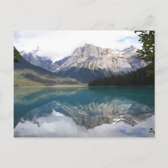 Emerald Lake, British Columbia, Kanada Postkarte (Vorderseite)