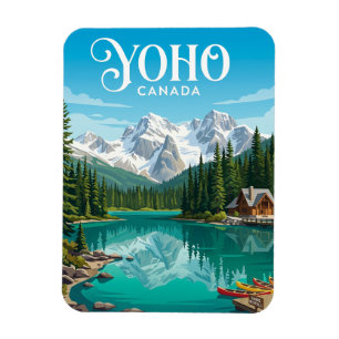 Emerald Lake Kanada Magnet