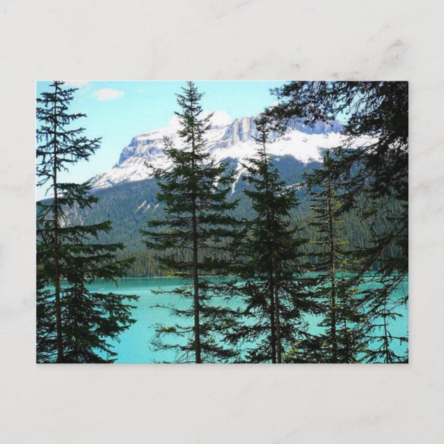 Emerald Lake Postkarte (Vorderseite)