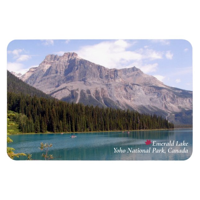 ©Emerald Lake/Yoho National Park, Kanada Magnet (Horizontal)