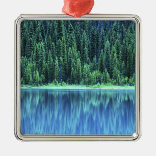 Emerald Lake, Yoho NP, BC, Kanada Ornament Aus Metall