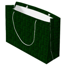 Emerald Lincoln Logs Geschenktasche Große Geschenktüte