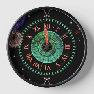 Emerald Midnight Clock Uhr