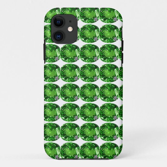 Emerald Pattern Case-Mate iPhone Hülle (Rückseite)