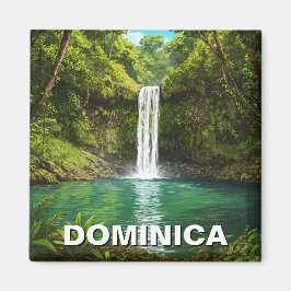 Emerald Pool Dominica Magnet