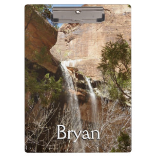 Emerald Pool Falls I aus dem Zion National Park Klemmbrett