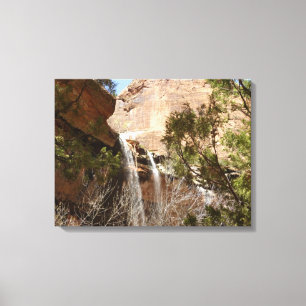 Emerald Pool Falls I aus dem Zion National Park Leinwanddruck