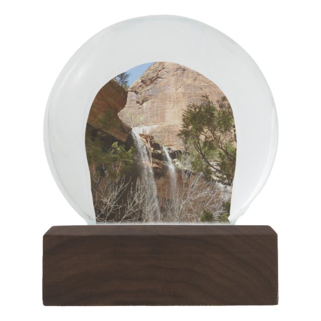 Emerald Pool Falls I aus dem Zion National Park Schneekugel (Vorderseite)