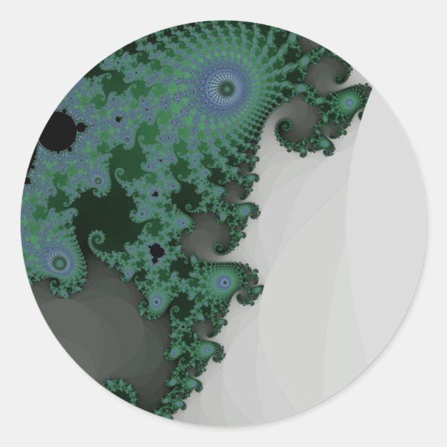Emerald Seepferd Stickers (Vorderseite)