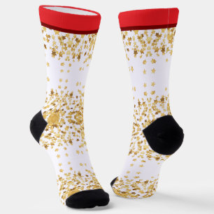 Emerald Smiple Süßer Weihnachtsmann Socken