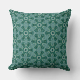 Emerald Sternexplosion Kaleidoscope Kissen