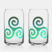 Emerald Triskele Altes keltisches Symbol
