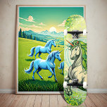 Emerald Unicorn Skateboard<br><div class="desc">Ob Sie ein begeisterter Skateboarder oder jemand,  der die Magie von Einhörnern liebt,  dieses Skateboard ist ein Muss. Es ist auch ein bezauberndes Geschenk für diejenigen,  die die Mischung aus Vorstellungskraft und Abenteuer schätzen.</div>