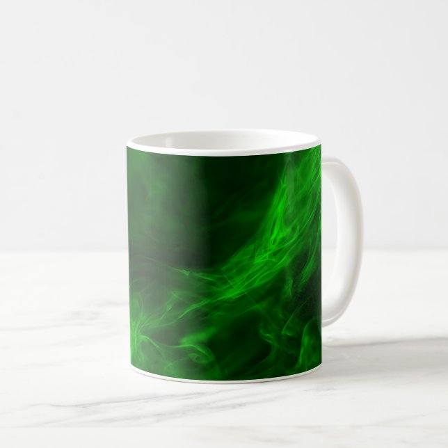 Emerald Vapor Glow Kaffeetasse (VorderseiteRechts)